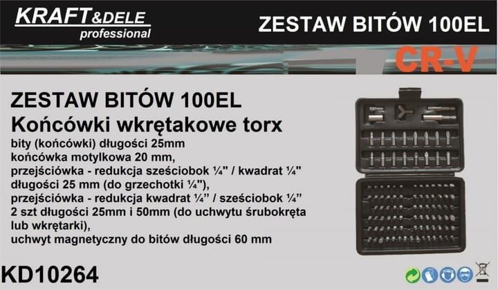 Bity 100el. KD10264
