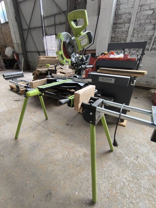 Продаж Пила торцювальна торцовка Zipper + розкладний стіл