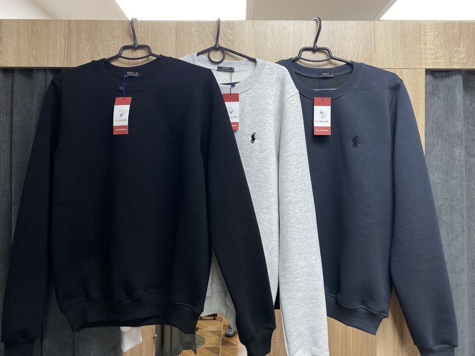 Свитшот Кофта на флісі Ralph Lauren Polo на флісі на зиму тепла