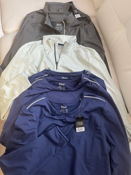 Функциональные термо кофты регланы Crivit