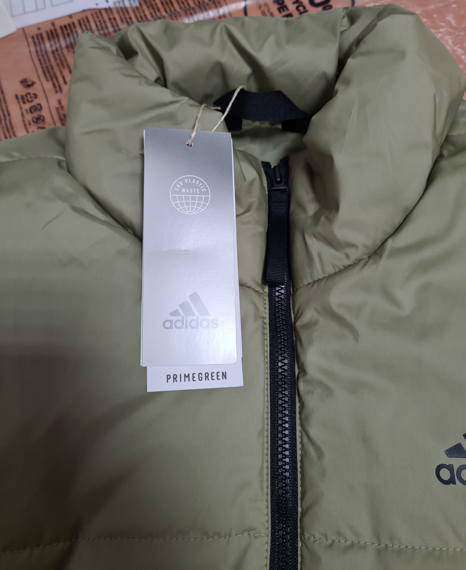 Nowa Adidas kurtka S ocieplana zimowa puchowka outdoor męska puchówka