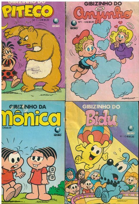 24 Livros Gibizinho da Monica