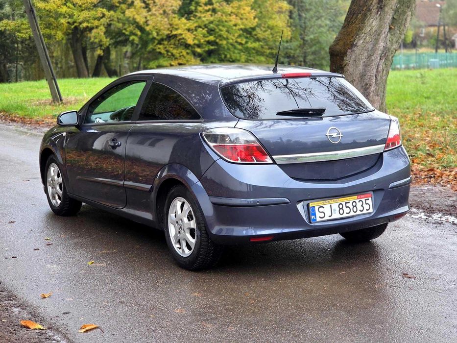 Opel Astra GTC 2007r. 1.6 106KM Klimatyzacja, Tempomat, Nowe opony!