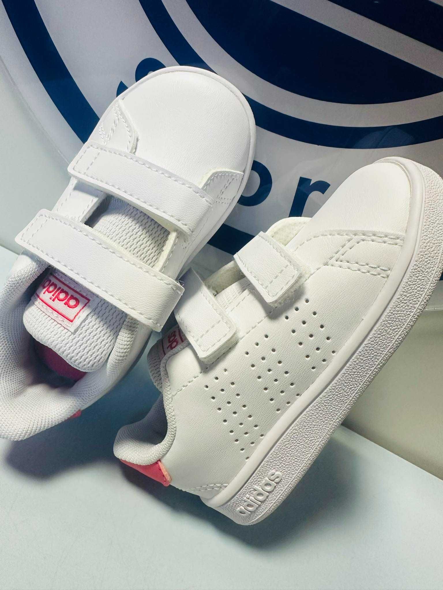 Adidas Advantage białe  sneakersy  22 - 26   EF0300
