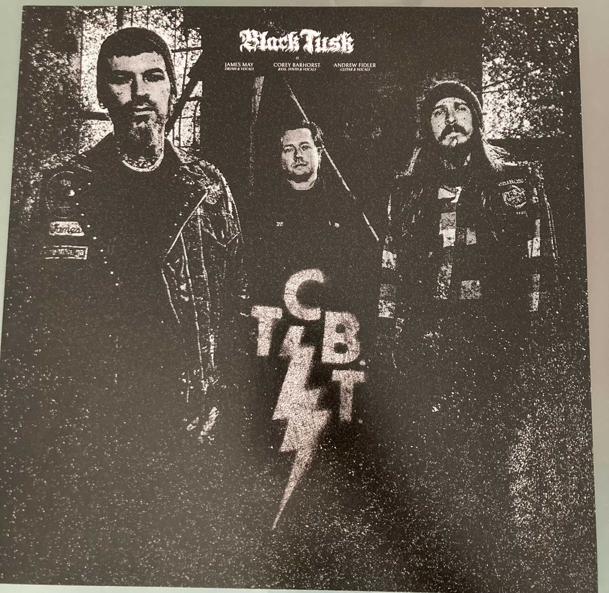 Black Tusk - T.C.B.T. LP com poster