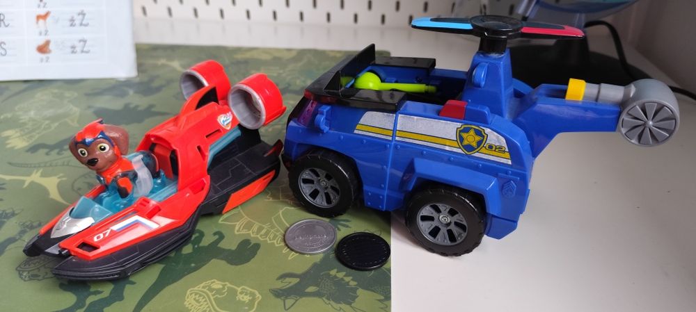 Pojazdy Psi Patrol