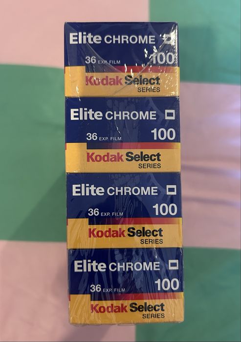 Rolos analógicos film Kodak Elite Chrome 100 36 exp. film