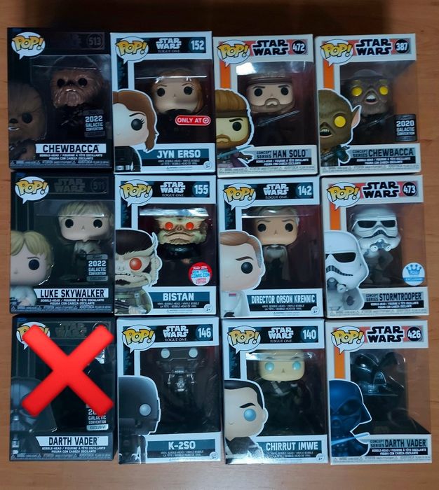 Funko Pop / Kolekcja / Star Wars / Gwiezdne Wojny