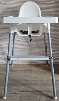 Krzeselko do karmienia dziecka Ikea, podnóżek