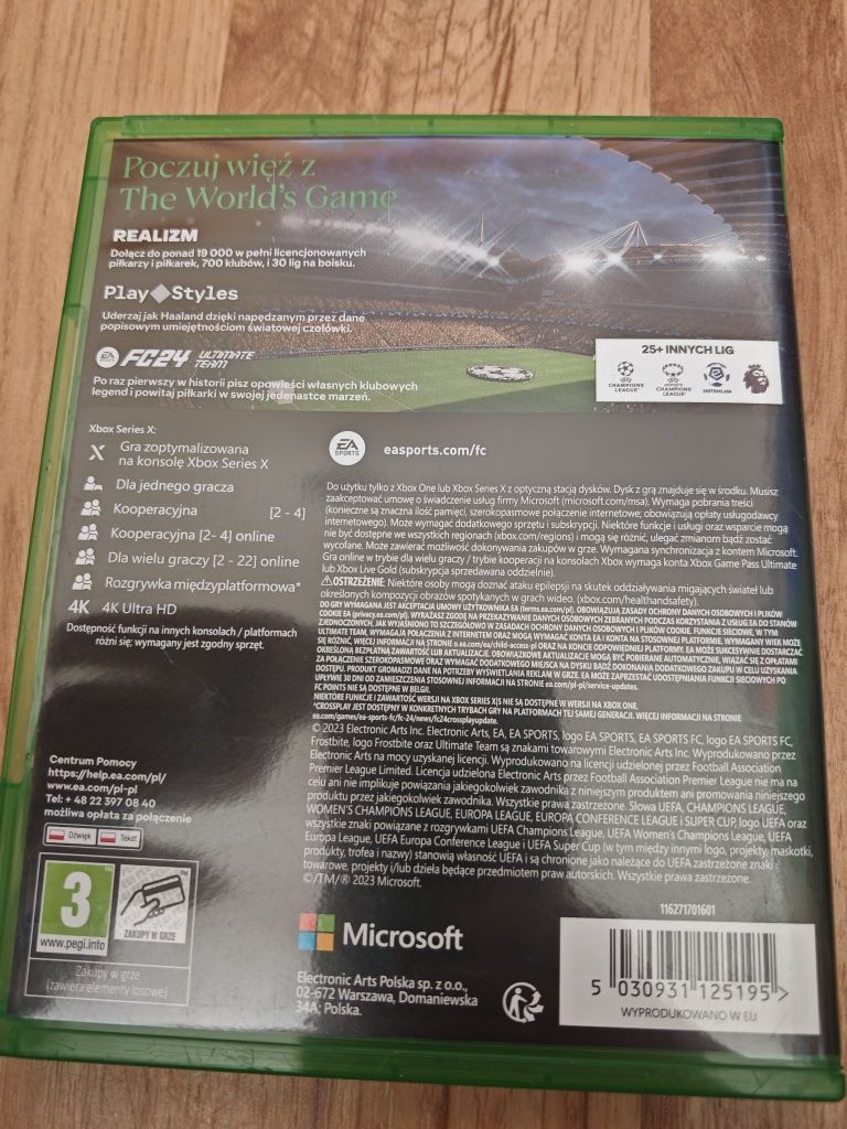 Fc 24 2024 xbox one s x series