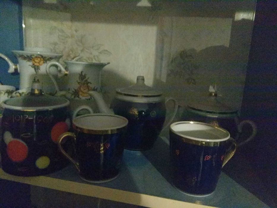 Посуда фарфор ВинтаЖ. Кузнецов. Буки. Корниловы