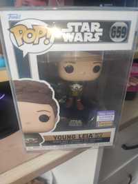 Funko POP! StarWars Obi-Wan Kenobi Young Leia with Lola Exclusive #659