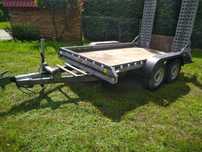Przyczepa do minikoparki Böckmann 2700kg – solidna