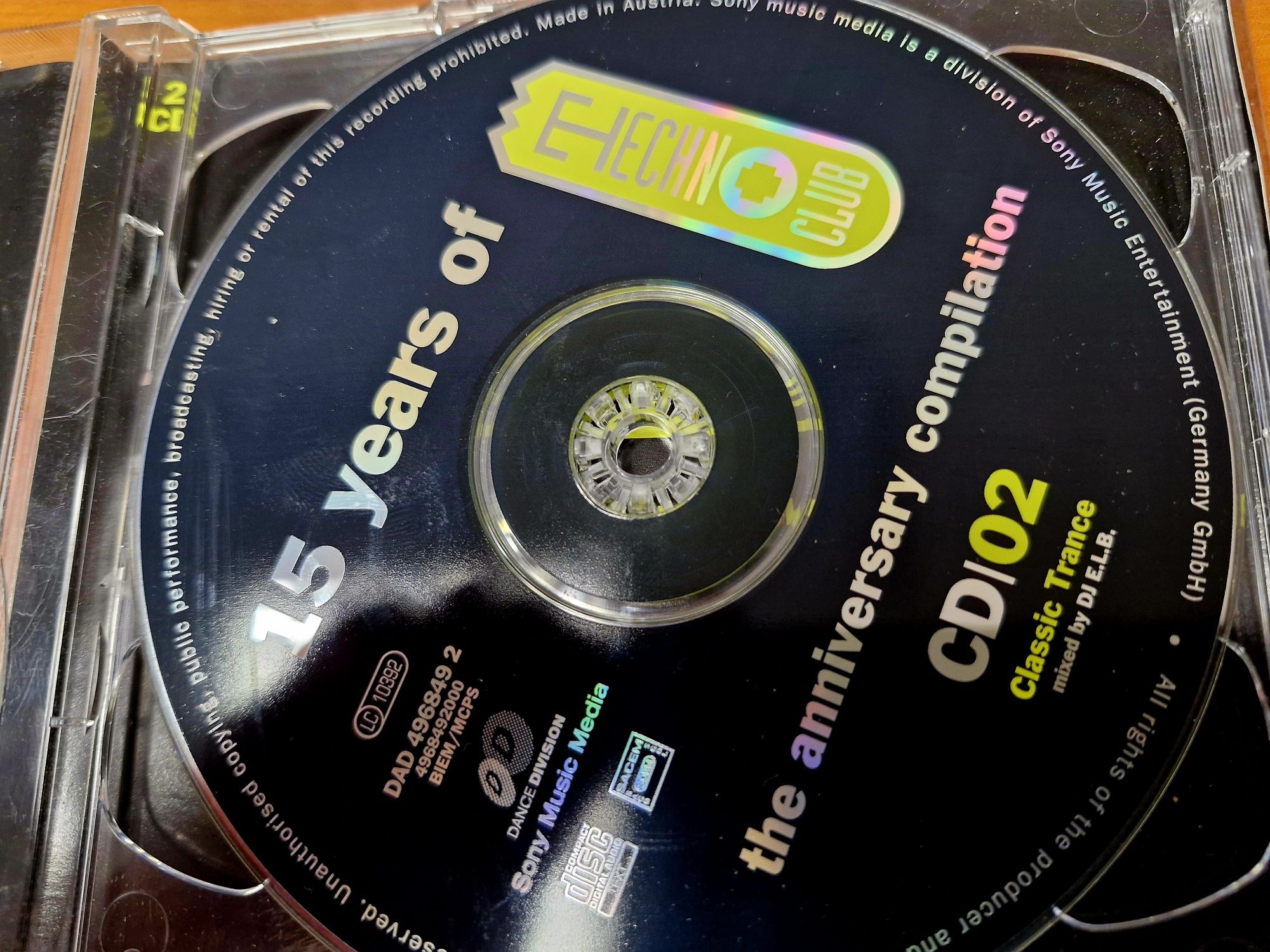 15 Years Of Technoclub - The Anniversary Compilation 2xCD 1999 Germany