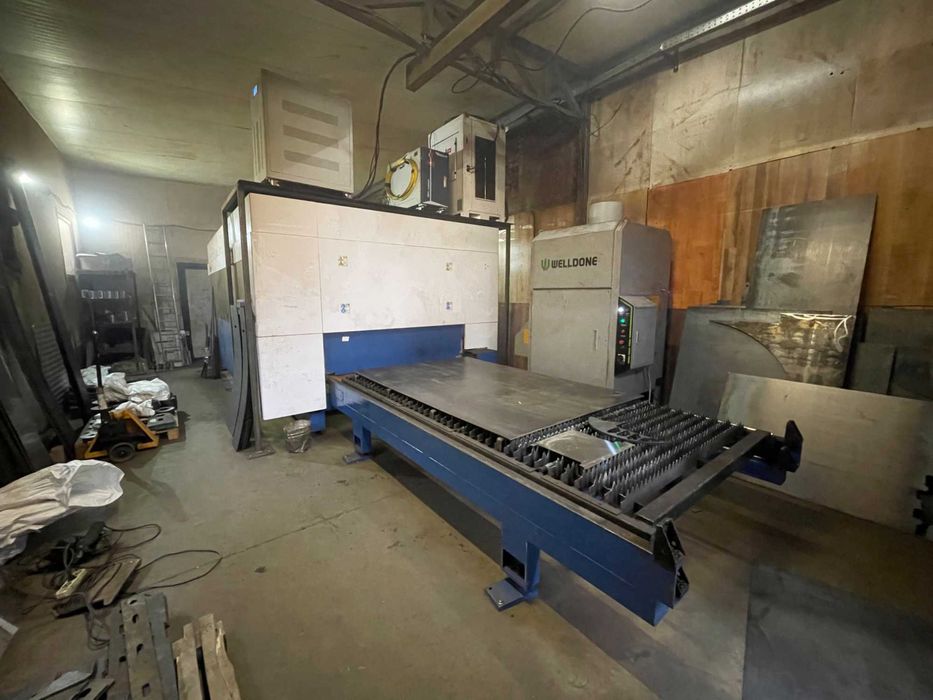 Б\В лазерний верстат\станок Yawei HLE1530 Raycus 12kW для різки металу