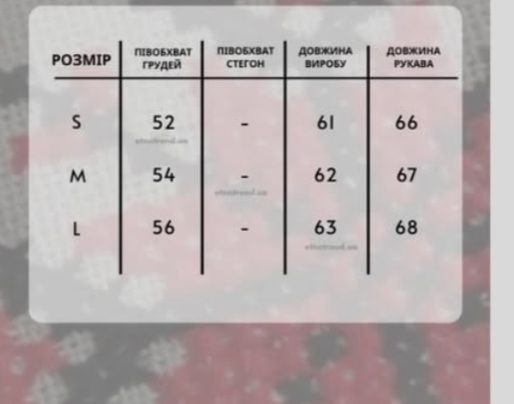 Вишиванка жіноча.