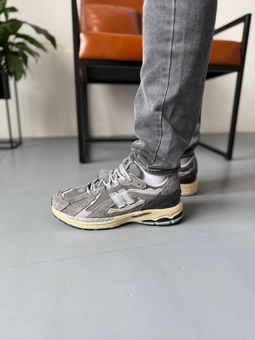 Зимові кросівки New Balance 1906D Gore Tex термо чорні, сірі