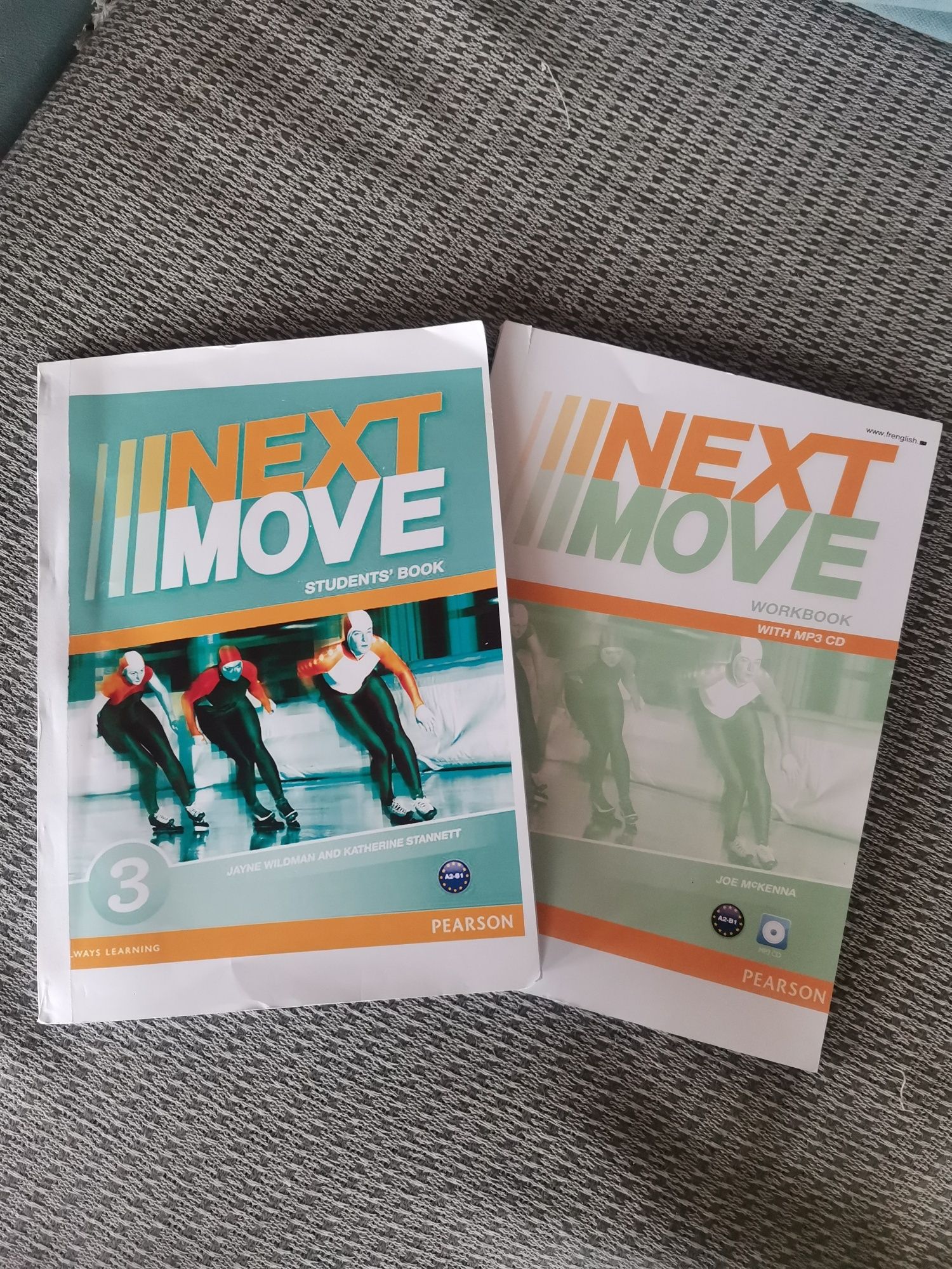 Next move 3, workbook and students book