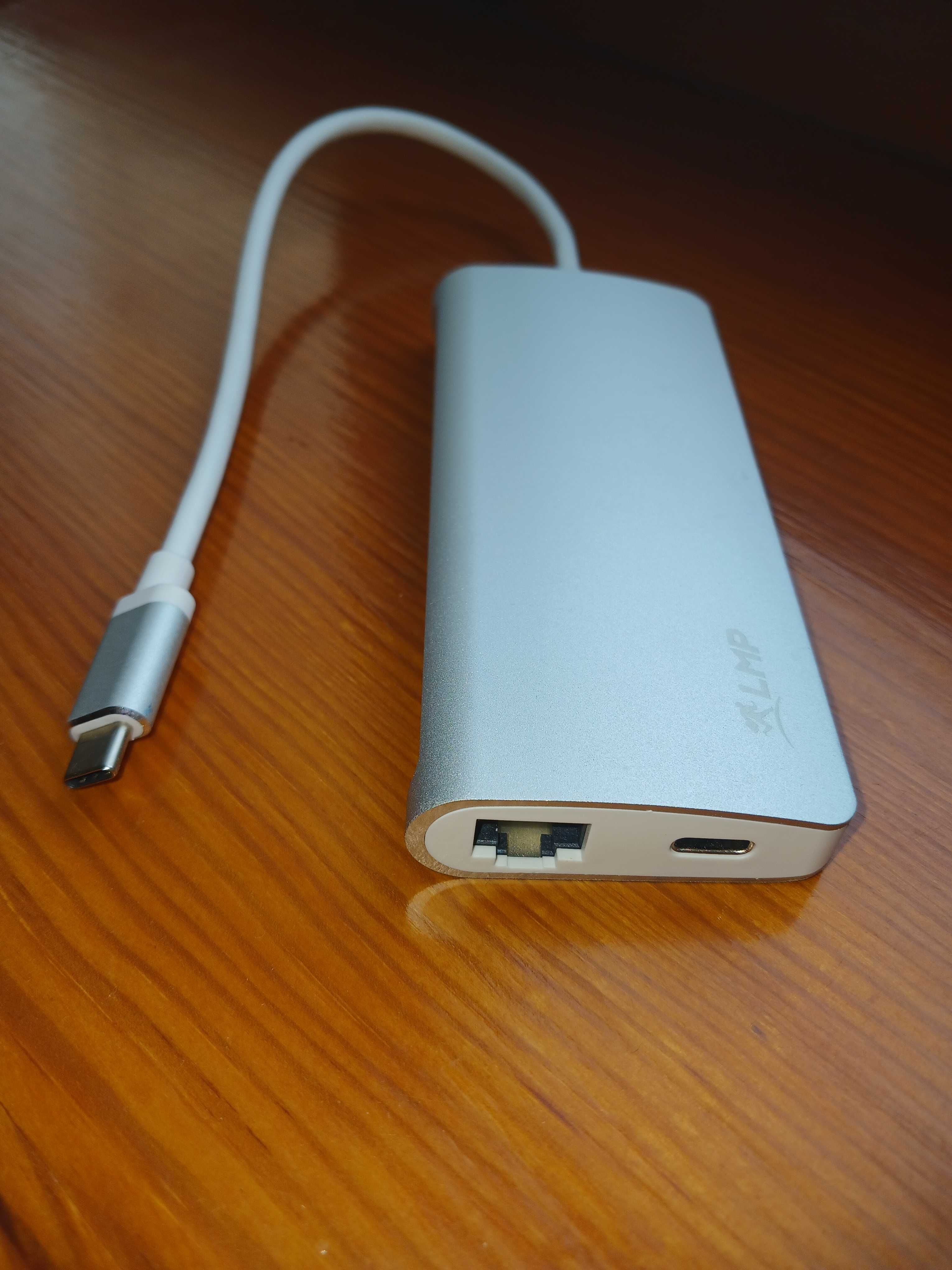 LMP USB-C Video Hub 5 Port, HDMI, 3x USB 3.0 - Silver