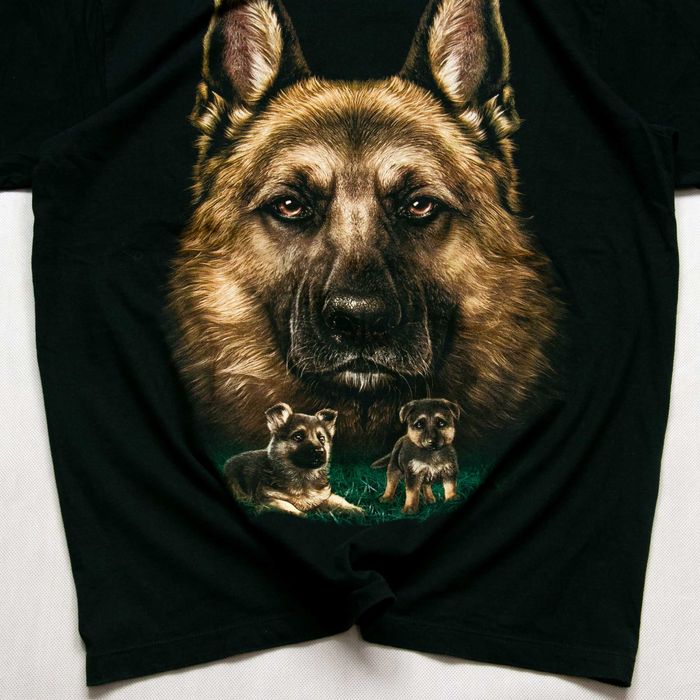Rock Chang Owczarek Pies t-shirt doubleprint L