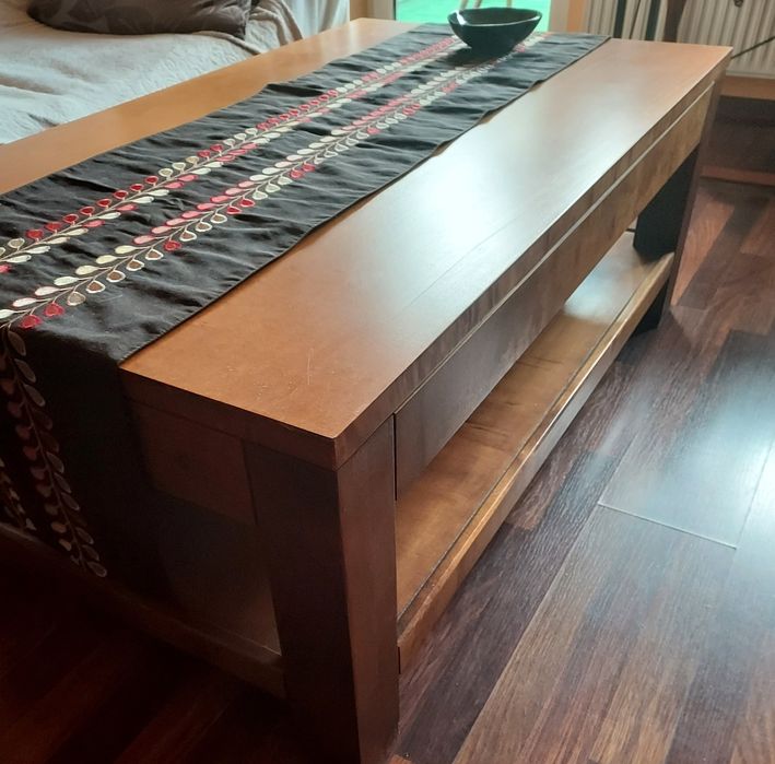 Drewniana ława,, stolik kawowy 120x70x45