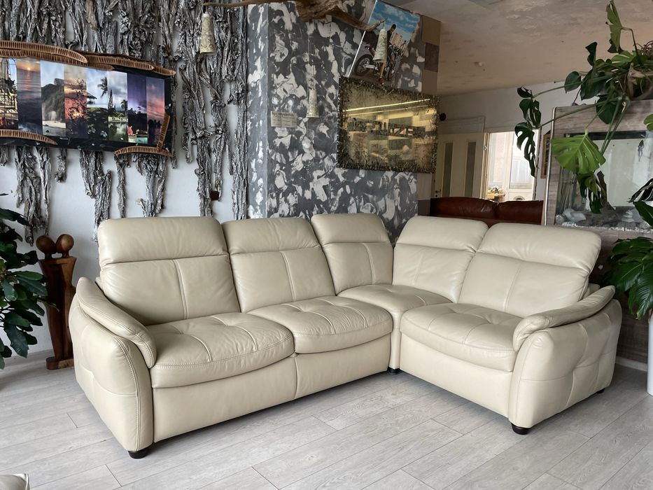 Шкіряний диван-ліжко ,крісла.Кутовий.Угловой  кожаный