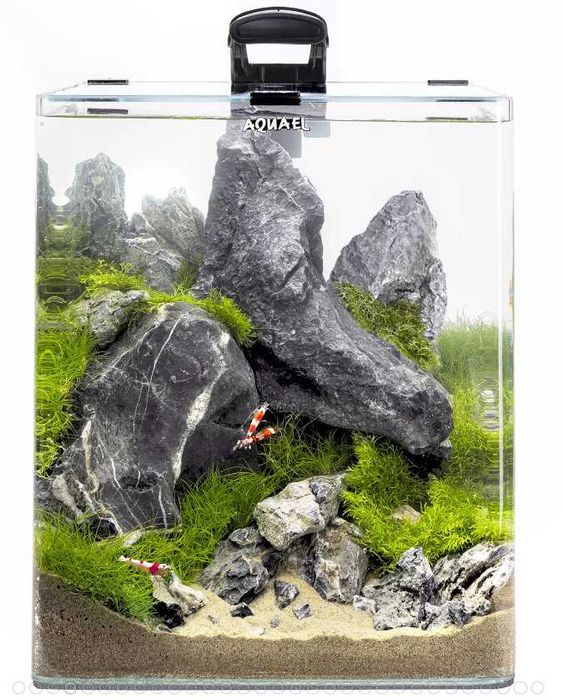 Zestaw akwariowy Aquael OptiBent 30 biały/czarny
