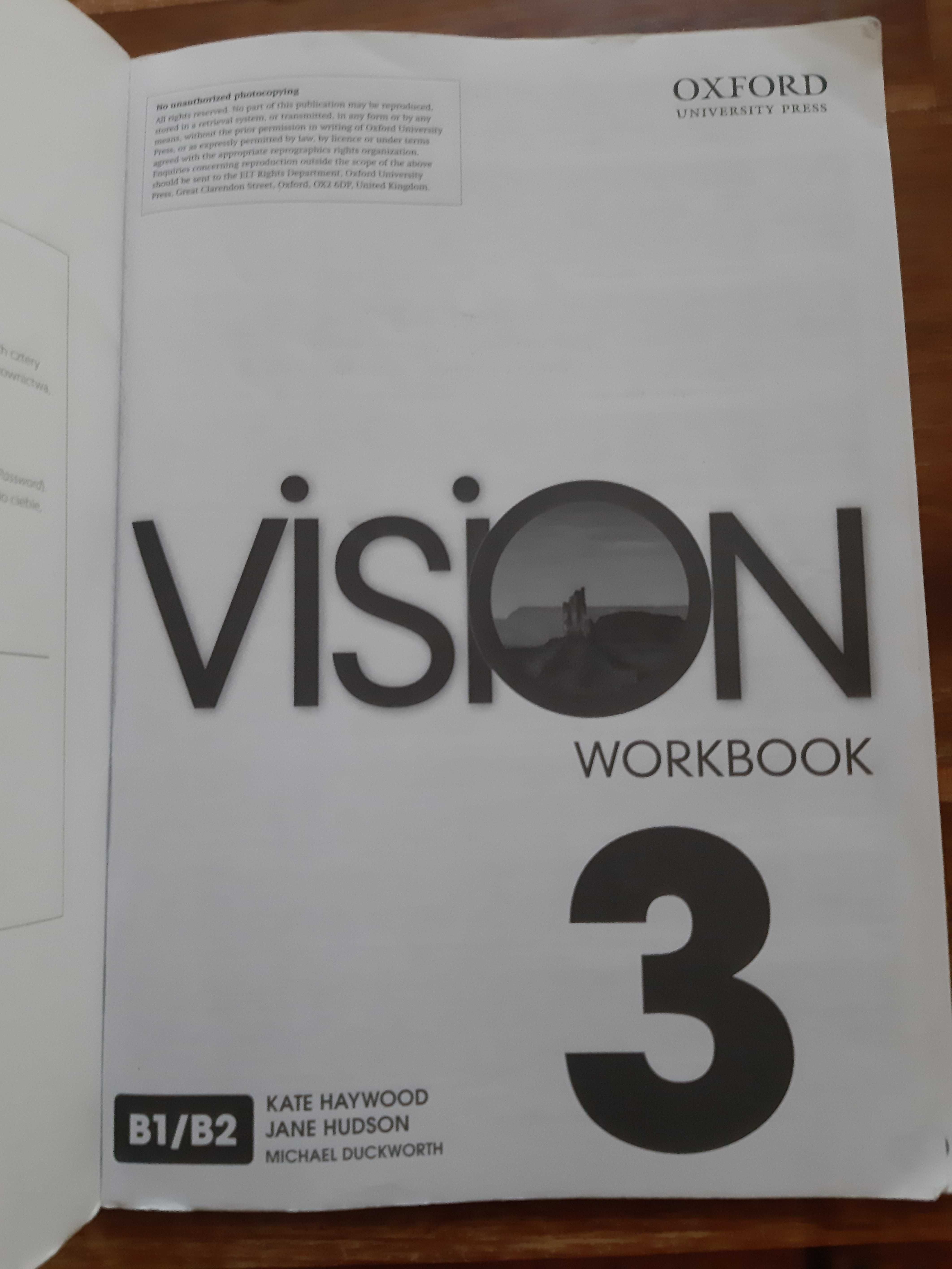 Vision 3. Ćwiczenia do języka angielskiego