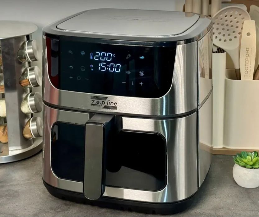 Аерогриль Zepline zp-127 4000w 12л + силіконова форма у подарунок
