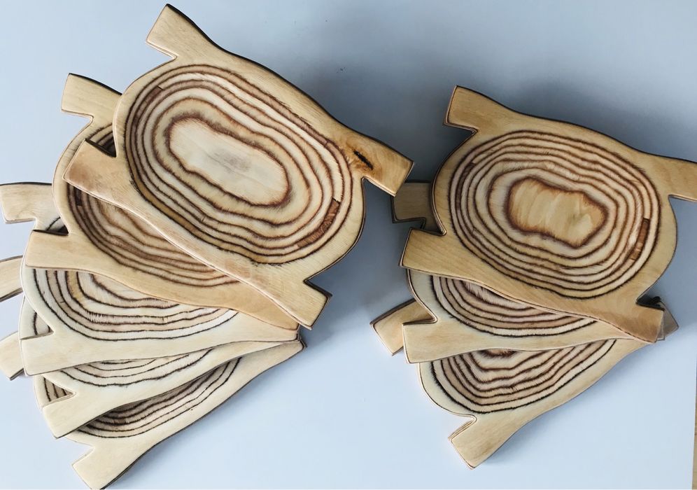 TACA ozdobna TALERZ / PATERA kuchenna dekoracja KORYTO 30cm