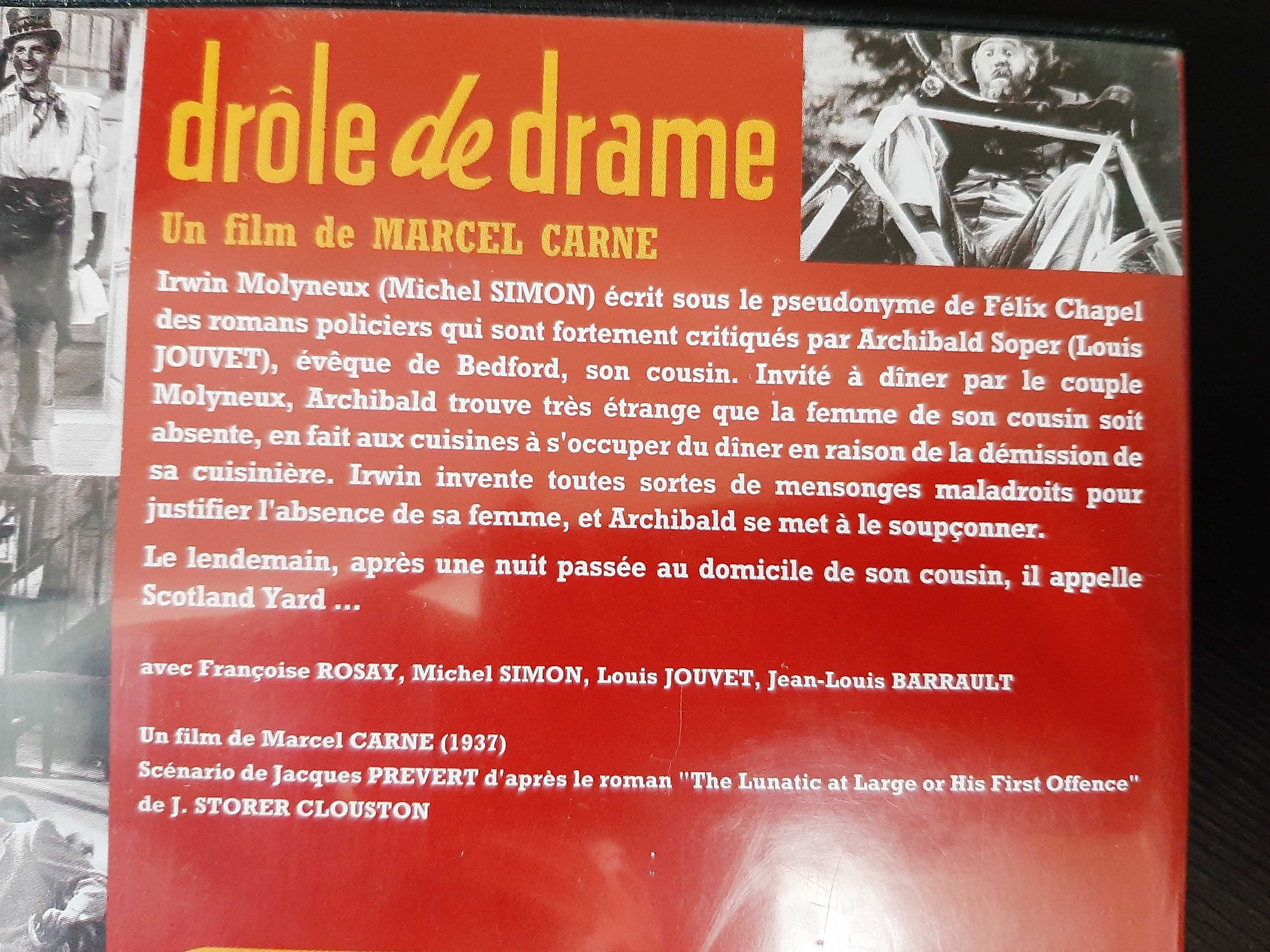 Marcel Carné – Drôle de Drame - Louis Jouvet, Michel Simon, Barrault