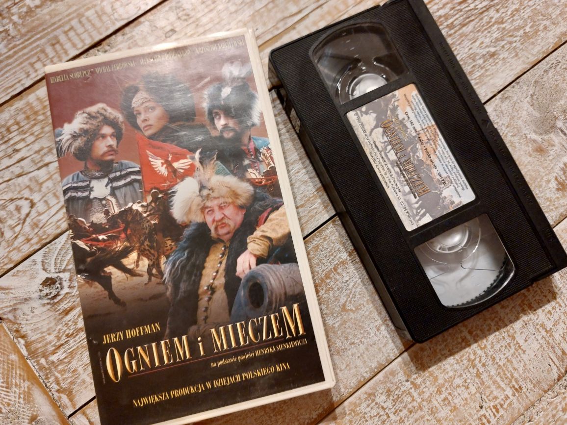 Ogniem i mieczem. Kaseta vhs