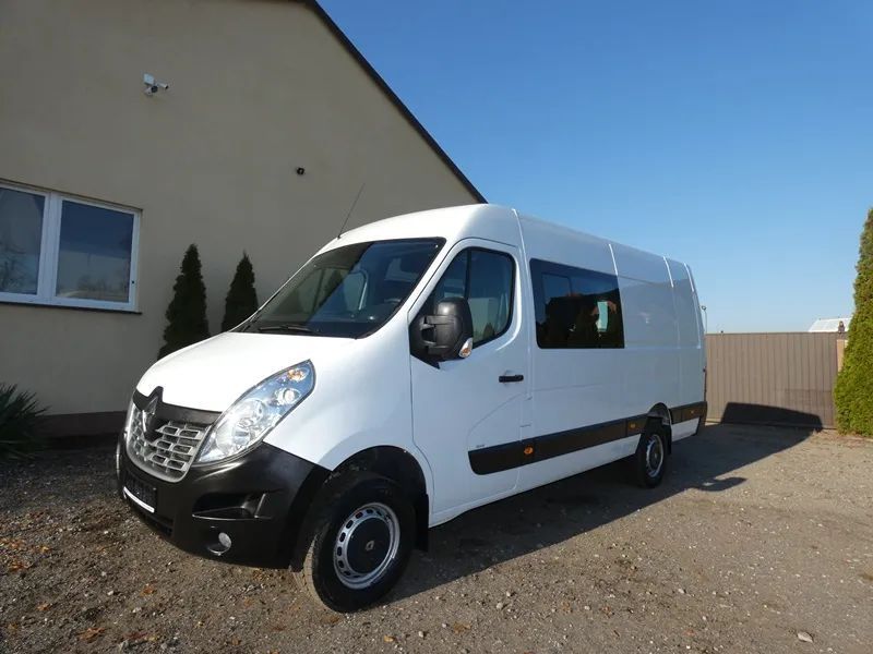 Renault Master 4X4, BRYGADÓWKA 6 OSÓB, L3H2 KLIMA  OBERAIGNER, zabudowa CARPOL, salon PL
