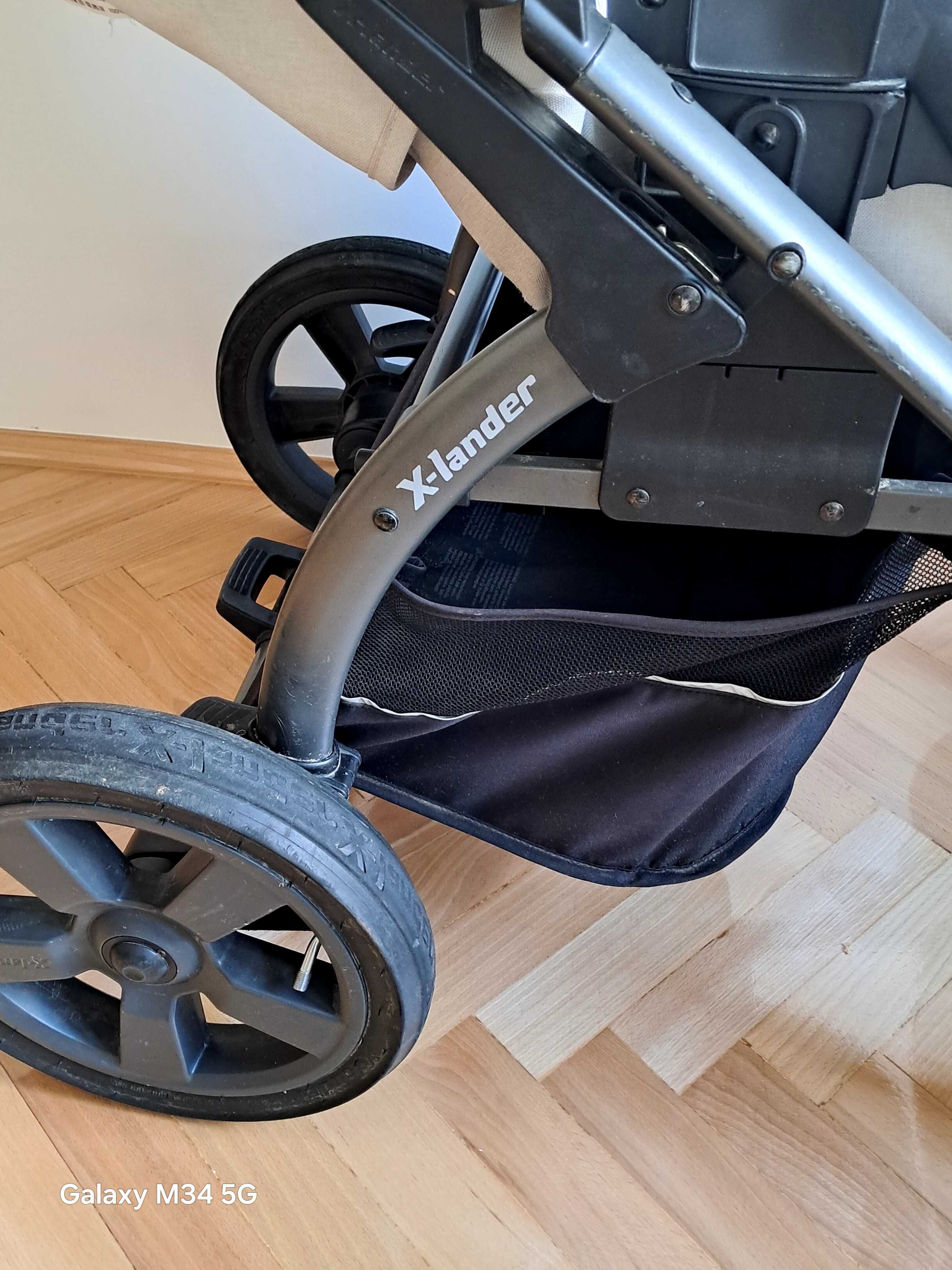 Wozek X-lander głeboki plus spacerówka
