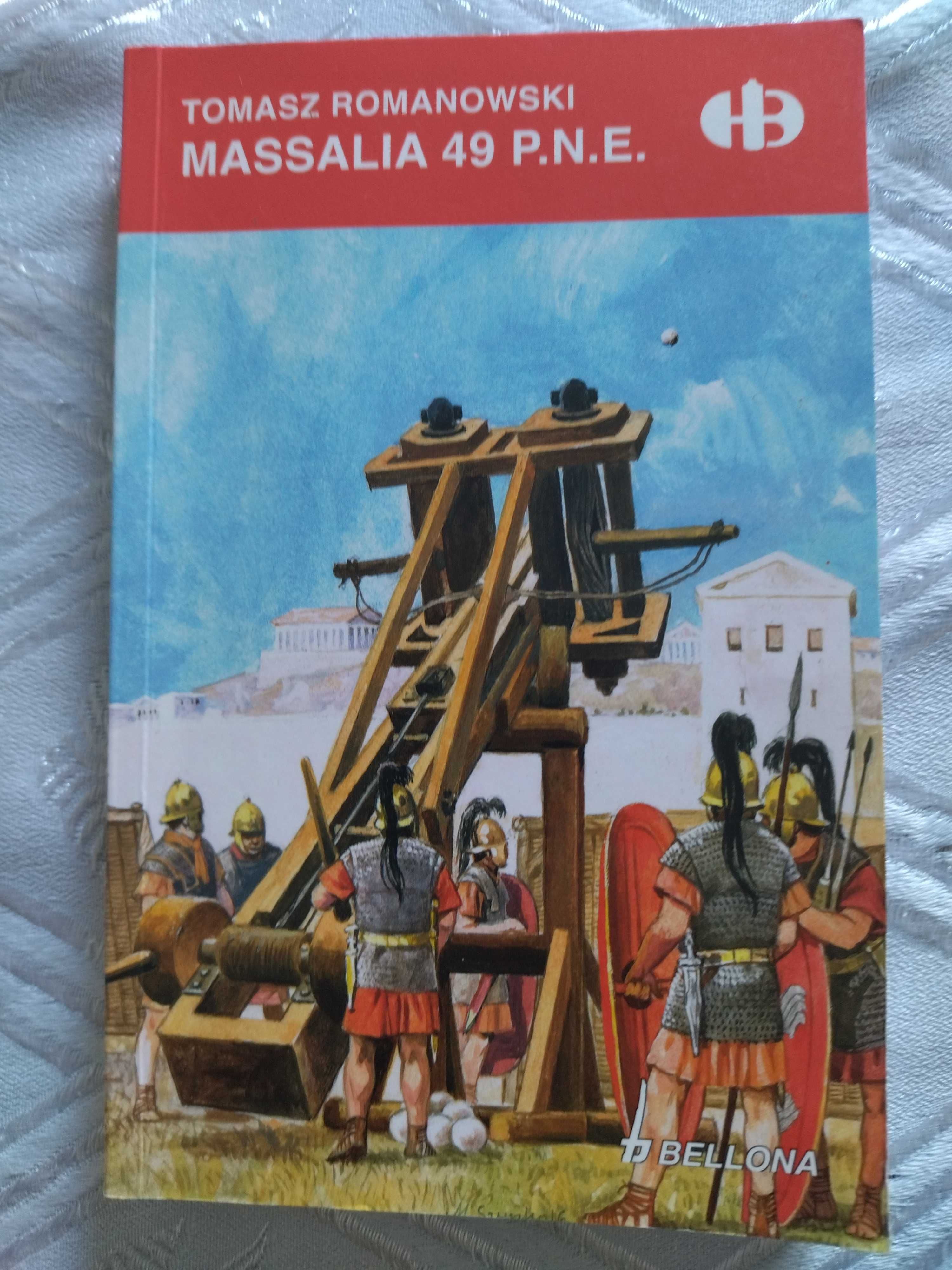 Romanowski książka Massalia 49 p.n.e.