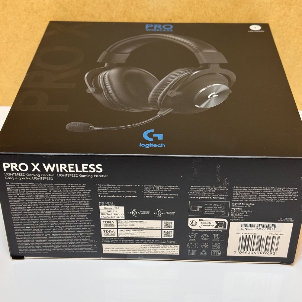 Нові навушники PRO X WIRELESS  981-000907