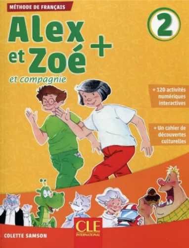 Alex et Zoe plus 2 podręcznik + CD MP3 - Samson Colette