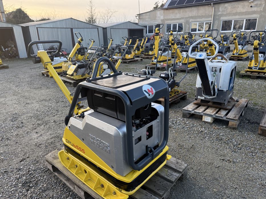 Zagęszczarka Wacker Dpu 6555 15 rok czujnik zageszczenia