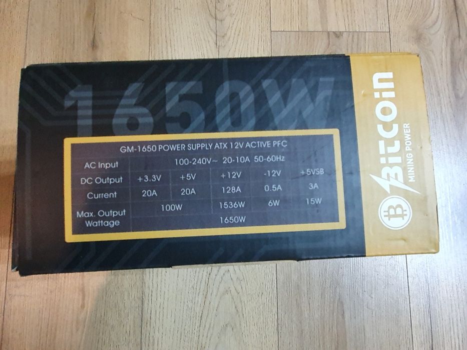 Блок живлення  GAMEMAX GM 1650W