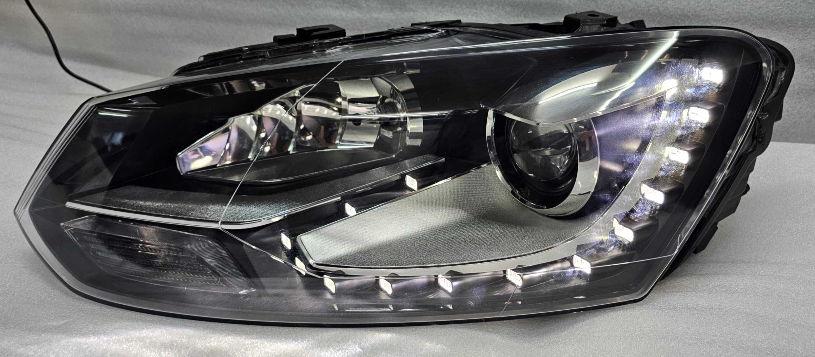 Lewy Reflektor Bi-Xenon Led Vw Polo 6R 2009-16