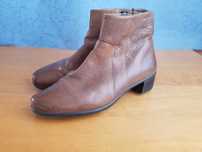 Buty Botki Ecco Roz 39 25,5cm Skóra
