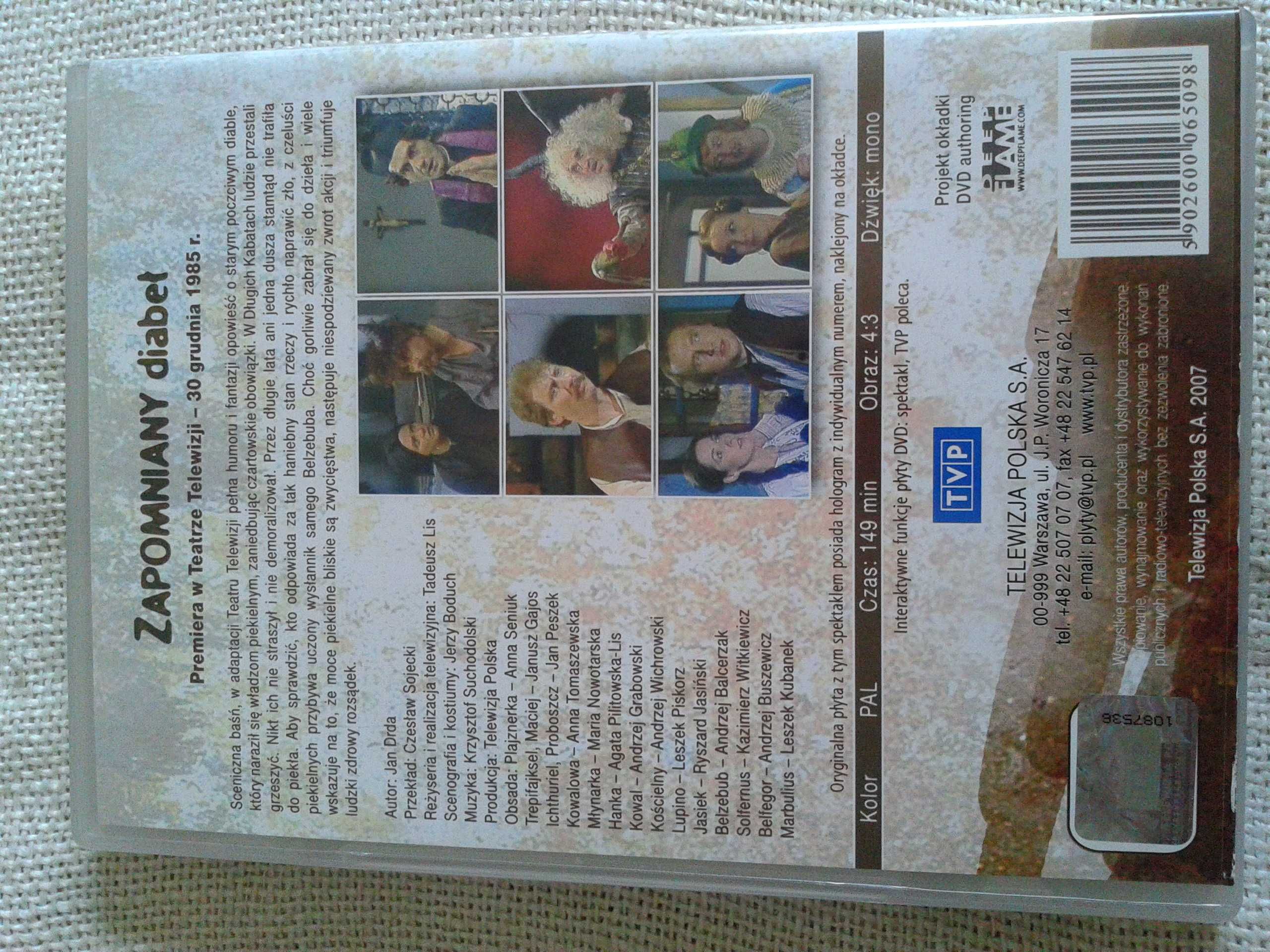 Zapomniany Diabeł, Teatr  DVD