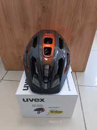 Kask rowerowy UVEX Quatro Titan Orange