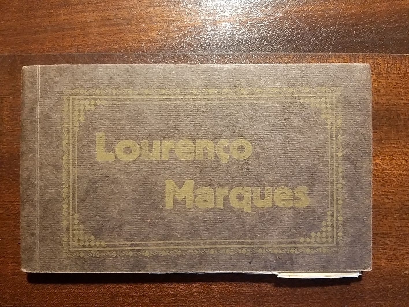 12 postais de Lourenço Marques, de 1929, de Santos Rufino