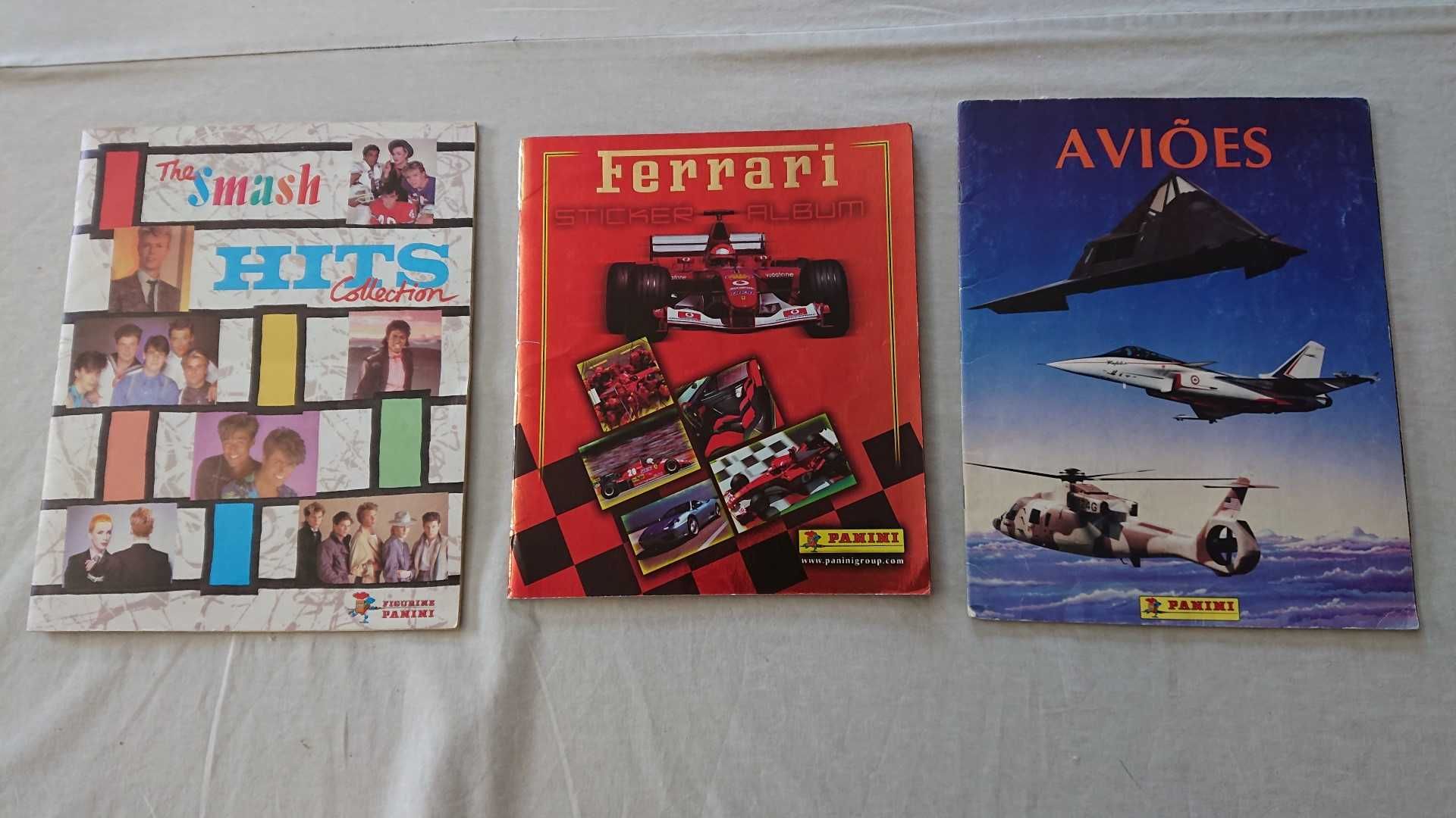 Cadernetas cromos Panini - The Smash Hits 84 - Ferrari - Aviões