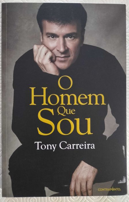 Livro "O Homem que sou" de Tony Carreira (NOVO)