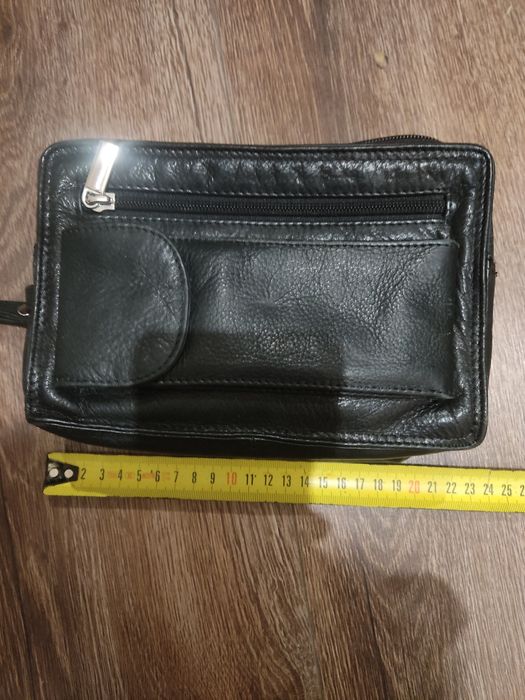 Продам мужскую итальянскую кожаную барсетку