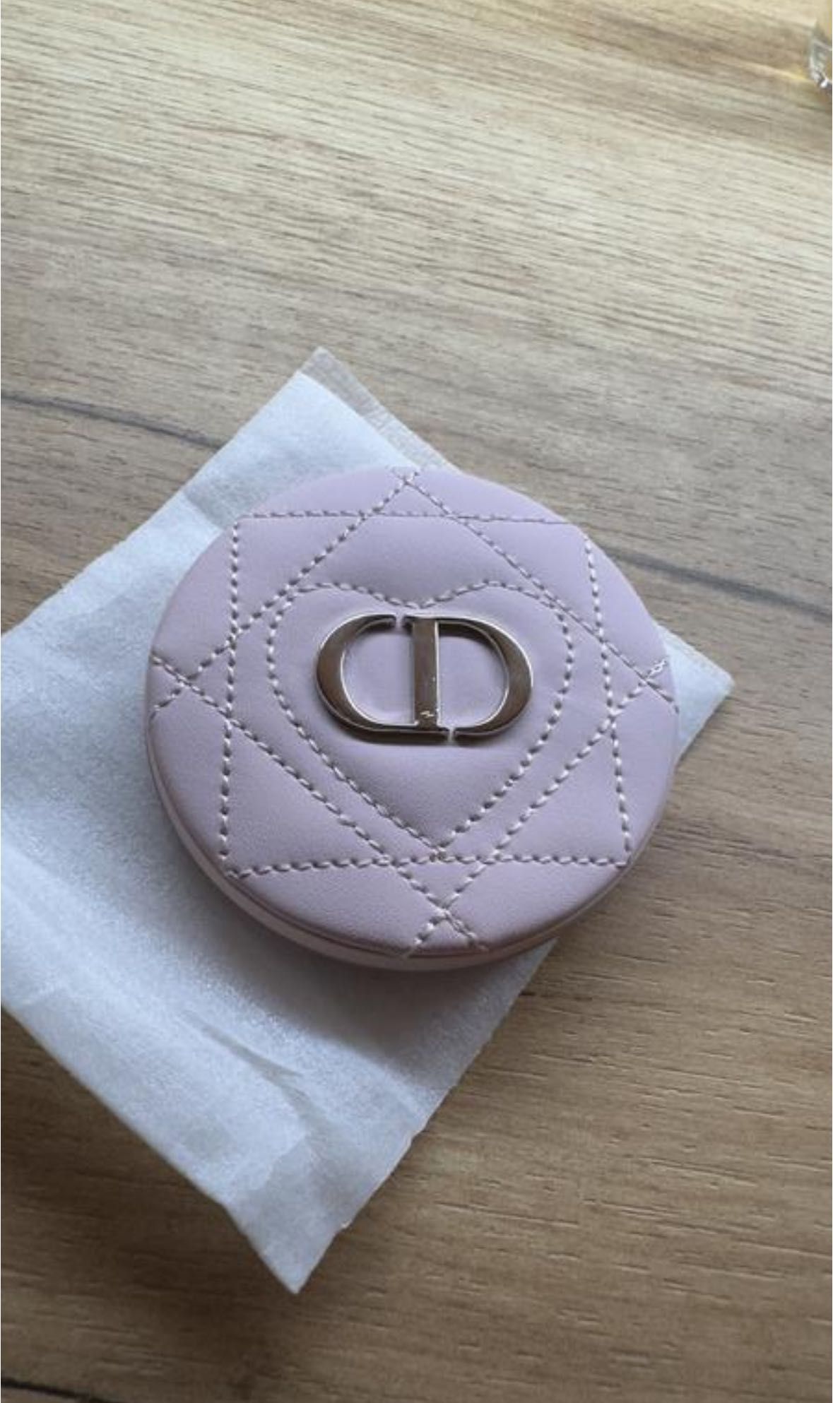 Дзеркало dior рожеве