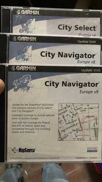 3 CD Garmin city navigator Europe