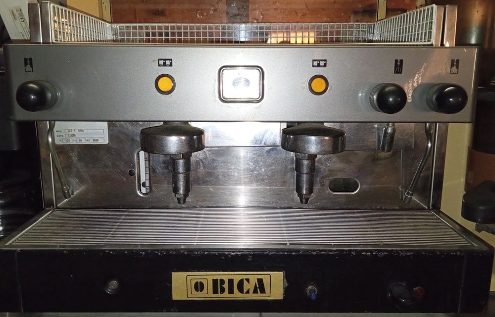Máquina Café Profissional Inox Vintage - BICA